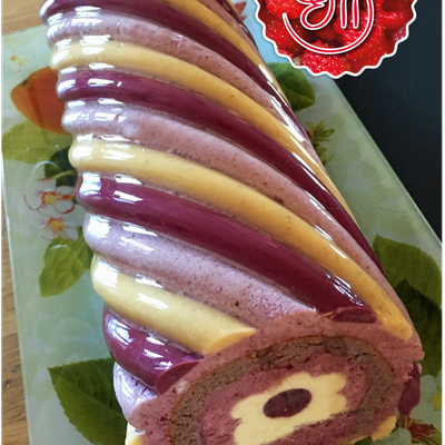 Bûche 2017 - Black Ice