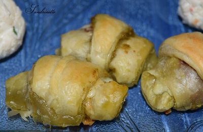 Croissant apéritif pesto coppa Cantal