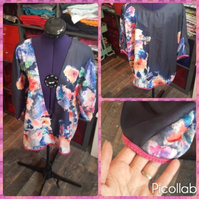 Deux kimonos Gisèle de chez Violette Field. Un pour Margaux et un pour moi vivement qu'il fasse beau!!!