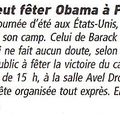 Obama Party 9/11 - Revue de presse