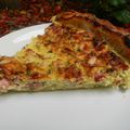 tarte aux courgettes râpées et aux pignons