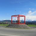 Rond-point à Inwil (Suisse)