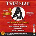 TYROSSE - LE CARTEL DE LA CORRIDA DES FÊTES 