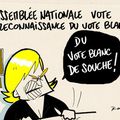 Reconnaissance du vote blanc par l'Assemblée Nationale