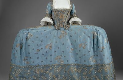 Court dress, British, ca. 1750