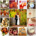 Carnet d'inspirations : Mariage en automne