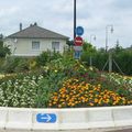 Rond-point à Le Coudray-Montceaux