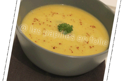 Soupe au potiron et lait de coco (1,5pp)