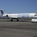 Aéroport Tarbes-Lourdes-Pyrénées: Air France (Brit Air): Fokker 100 (F-28-0100): F-GPXH: MSN 11476.