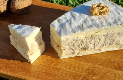 Brie farci au mascarpone et noix 