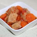 Sauté de veau à la tomate au Cookéo