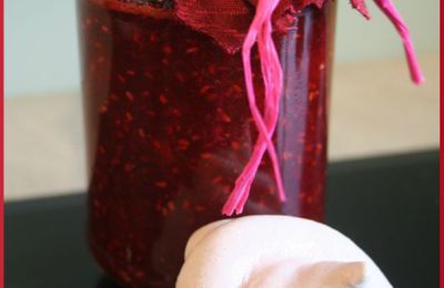 confiture fraises-framboises