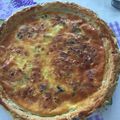 Tarte Courgette Chèvre