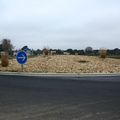 Rond-point à Boisseron