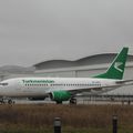 Boeing 737-7GR ,Turkmenistan Airlines EZ-A009 
