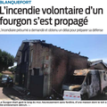 Incendie d'habitation