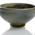 A splashed junyao bowl, China, Yuan dynasty