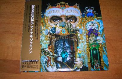 Dangerous "vinyl replica - mini LP" (CD album - Japon)