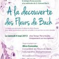 Formations en Fleurs de Bach avec Alice Gonzales 