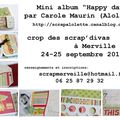 sneek peak: mini album happy day. Crops de Merville, Besançon et Betheny