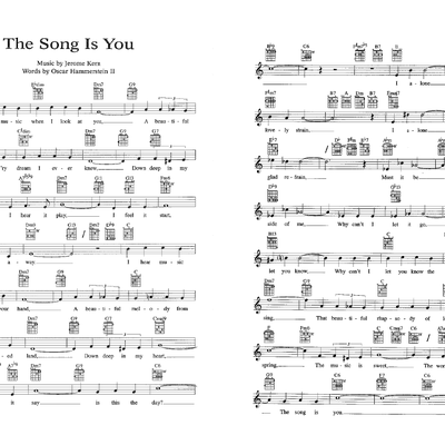 Frank Sinatra "The Song is You"