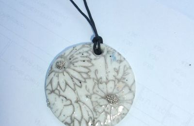 pendentif floral 