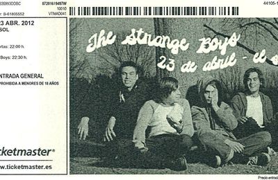 The Strange Boys - Lundi 23 Avril 2012 - Sala El Sol (Madrid)