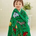 Serviette de bain enfant animaux de la jungle