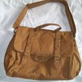 Sac cartable camel 