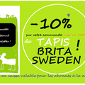 Grande vente privée annuelle chez Entre Cha et Ra: les tapis de Brita Sweden à -10% à la commande!