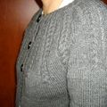 Veste tricotée Fait Main février 2009