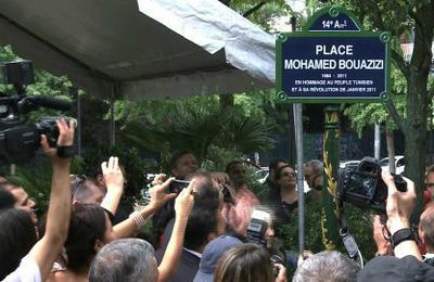 Inauguration de la place Mohamed-Bouazizi à Paris