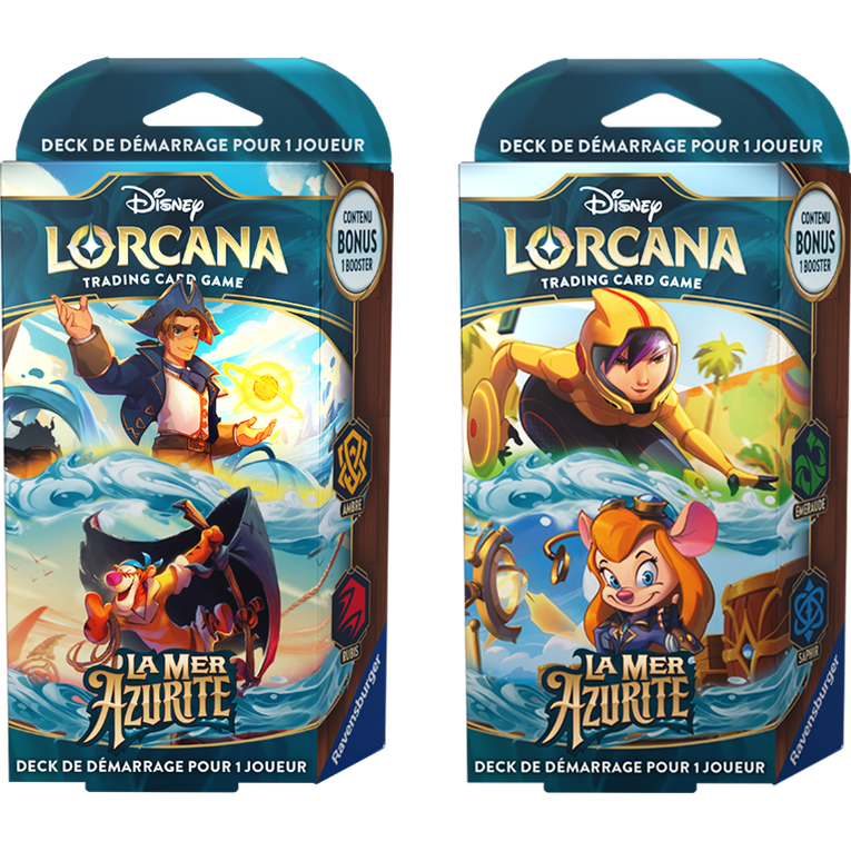 Disney LORCANA : LA MER AZURITE