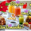 Bonjour, bon dimanche