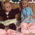 Douceurs tricotées pour les poupées. 