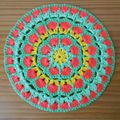 Mandala african flower