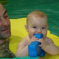 Ma 1ére baignade en piscine : bébé nageur