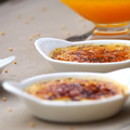 Crème brûlée de foie gras aux clémentines