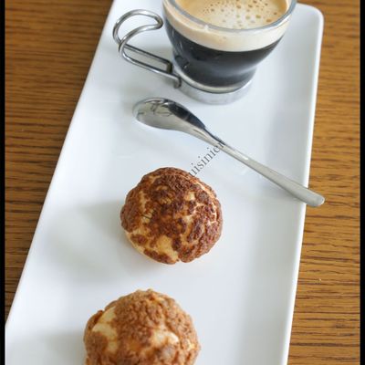 Chouquettes avec un chapeau...