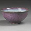 A Small 'Jun' Purle And Lavender-Glazed Cup, Ming dynasty