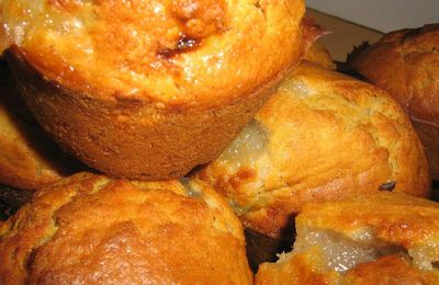 Muffins banane- confiture de coco anti-évanouite en milieu hystérique