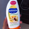 Douche lait, beurre de karité et fleur d'oranger - 100 % essentiel de Monsavon