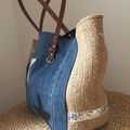 Sac Sardine et Cie Collection Jean/Jute