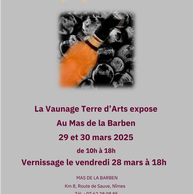 Exposition au Mas de la Barben