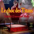 LE CHOC DES TITANS, vendredi 22 novembre au Périscope