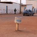 Rond-point à Zouerate (Mauritanie)