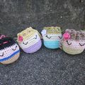 Test crochet - Princess Trinket Pouches/ Bags...