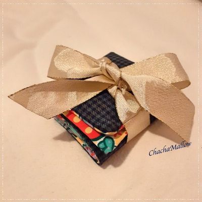 Petite pochette pour trimbaler ses sachets de thé partout