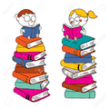 Des jeunes délégués de classe et des livres