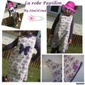 La robe papillon.....